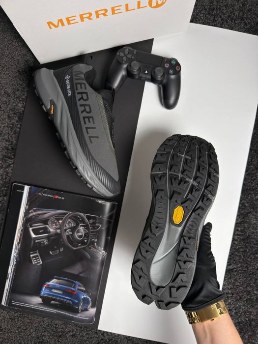 Чоловічі кросівки Merrell Agility Peak 5 GTX Grey Black [41-45]