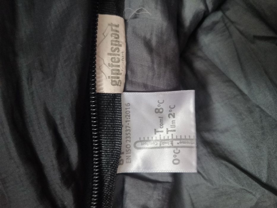 Спальний мішок у використані  не був