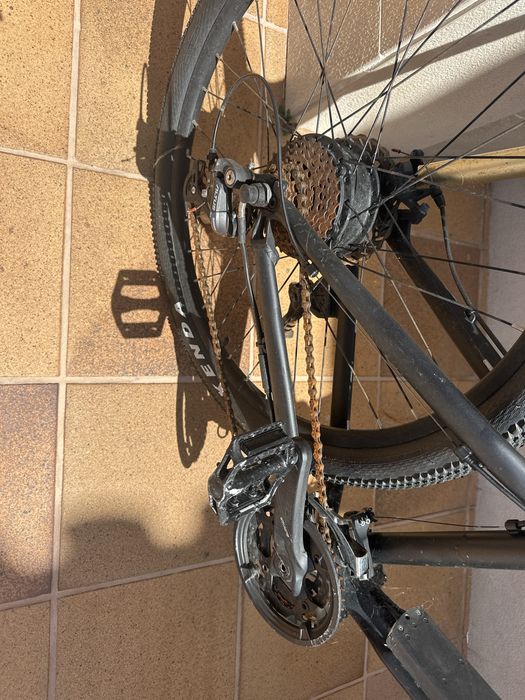 bicicleta elétrica de montanha (Wayscral Anyway E200) bateria avariada