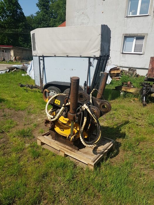 Engcon Rototilt szybkozłącze hydrauliczne oraz powertilt