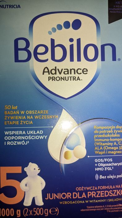 Bebilon 5 advance pronutra 2*1000g 2kg
