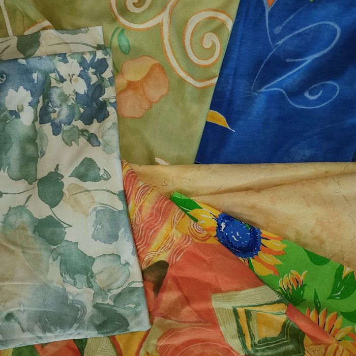 Zestaw kuponów dzianiny bawełnianej 1,5 kg