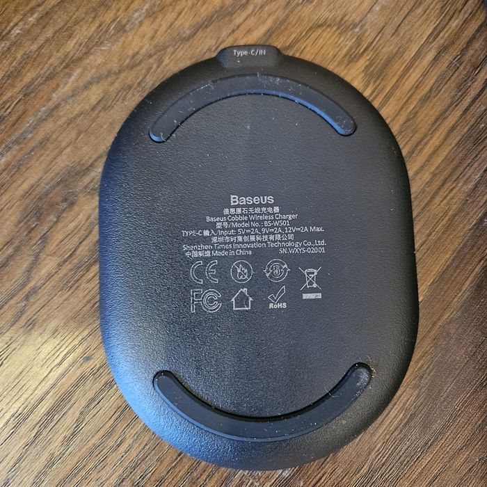 Бездротова зарядка Baseus 15w