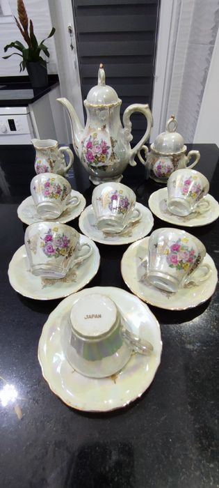 Serviço de café japonês