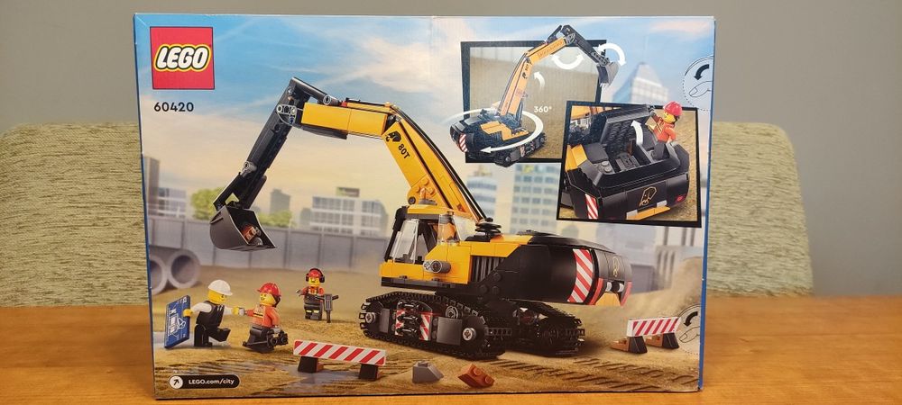 Escavadora Lego City