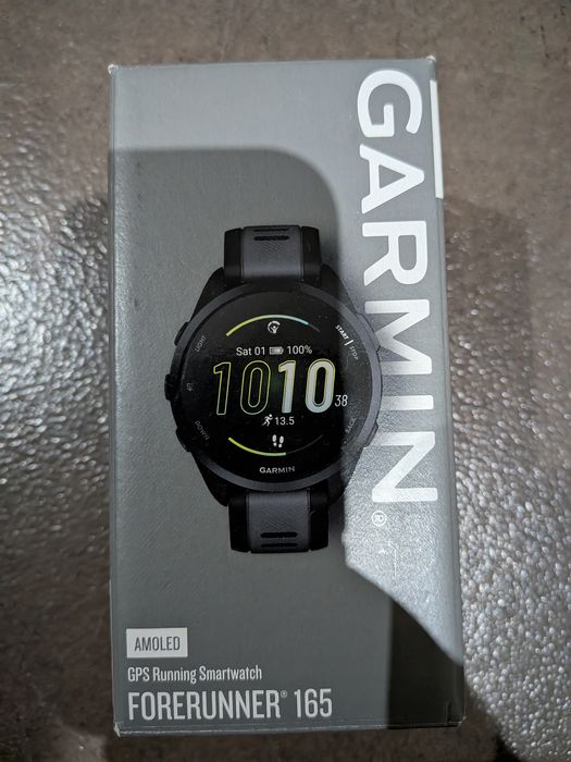 Garmin Forerunner 165 AMOLED GPS — Como Novo + Garantia