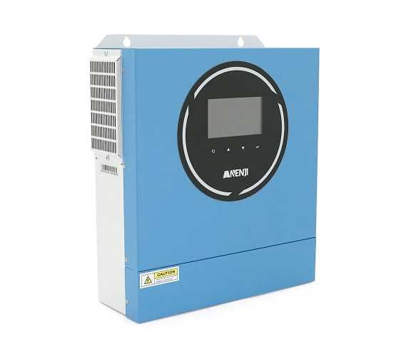 Гибридный инвертор ANENJI ANJ-5KW-48V-WIFI, 5000W, 48V, WiFi, 8,5кг