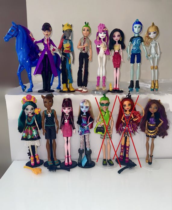 Ляльки  Monster High покоління g1