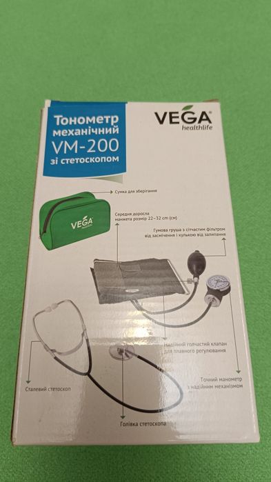 Тонометр  механічний Vega VM-200