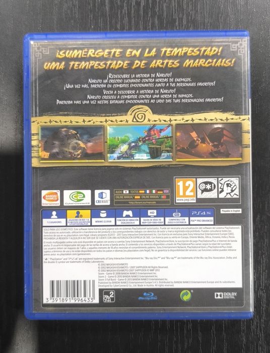 Naruto Shippuden ultimate ninja storm trilogy PlayStation 4