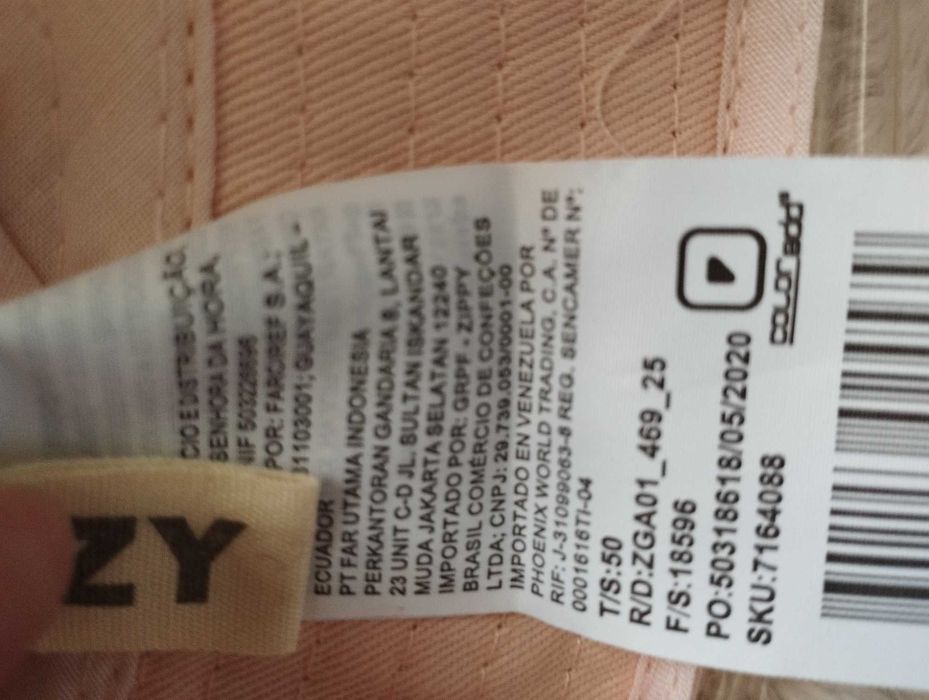 Chapéu bebé com protecção