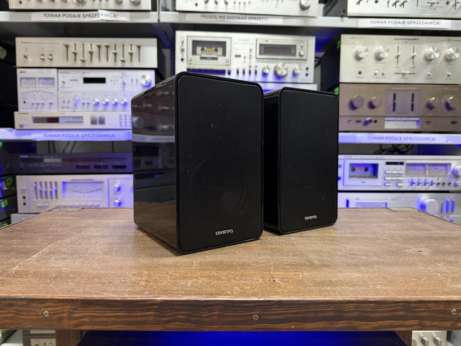 ‼️Kolumny podstawkowe Onkyo D-T15 monitory, do wieży, Audio Room