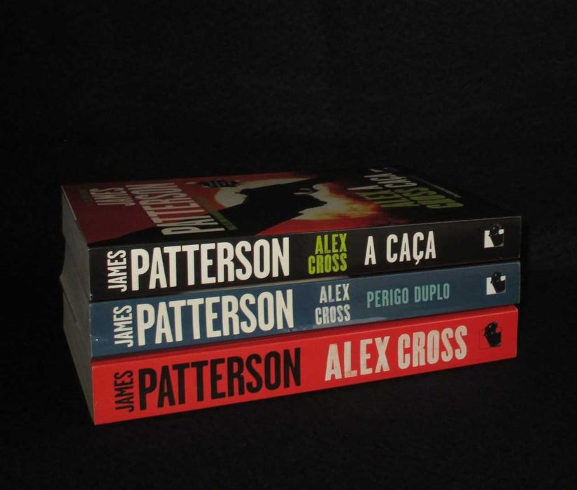 Livros Alex Cross James Patterson 1 a 3
