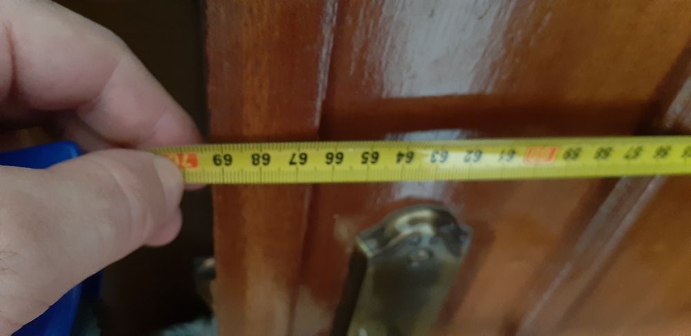 Portas interiores de mogno