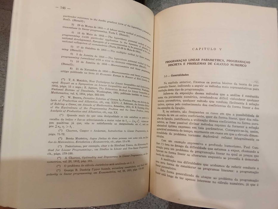 A Programação Linear na Metodologia Económica- Mário António Madureira