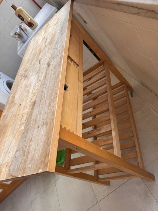 Mesa carrinho de apoio cozinha IKEA Forhoja