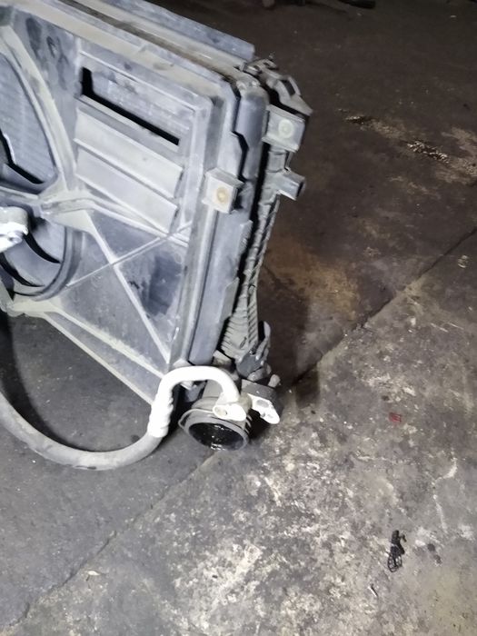 Chłodnica klimy wody intercooler wentylator VW audi 1.9tdi 2.0tdi komp