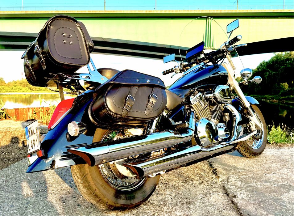 Honda Vtx 1800 cruiser gotowy do jazdy.