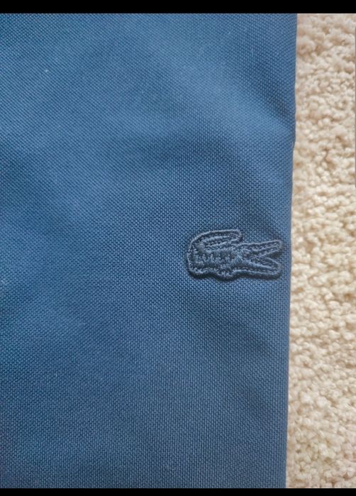 Camisola Lacoste malha Piqué Azul