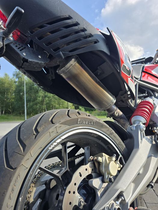 Aprilia Dorsoduro 750,  wydech G.P.R tytan