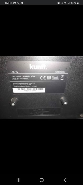 Tv kunft 28 polegadas