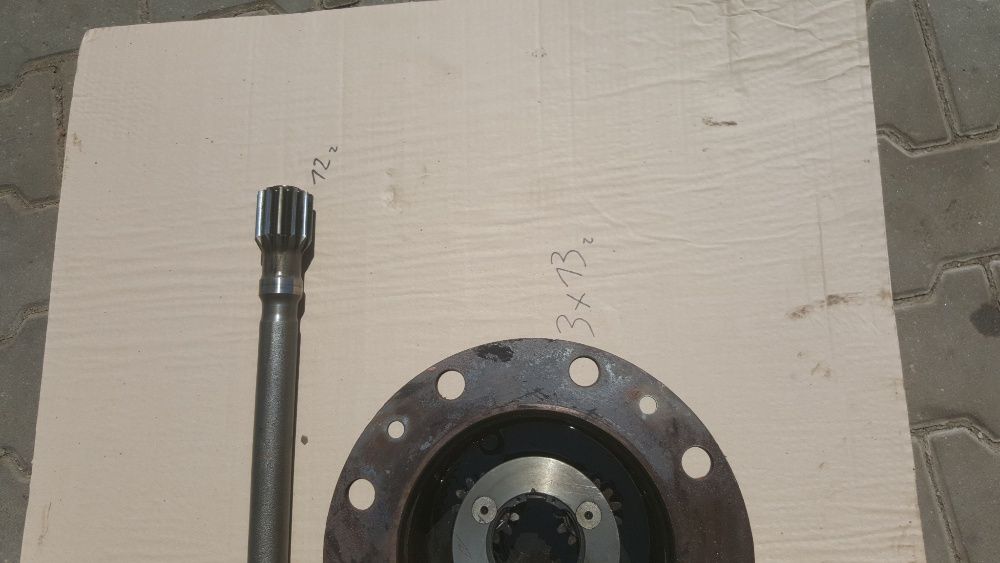 ładowarka zeppelin most clark hurth axle 172 spicer półoś 12 ahlmann