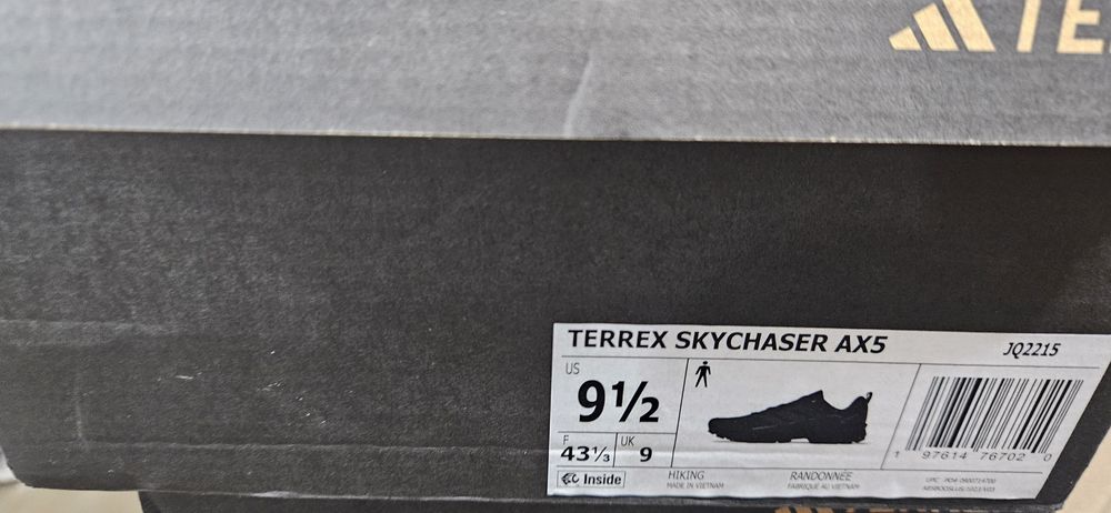 Кросівки Adidas Terrex Skychaser Ax5. Розмір 43