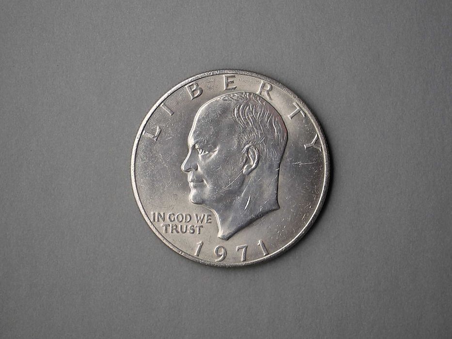 Moeda 1 Dollar Eisenhower 1971