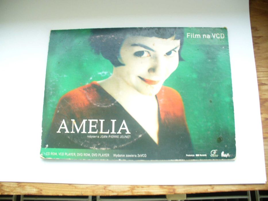 Płyta DVD Amelia cz1 i 2