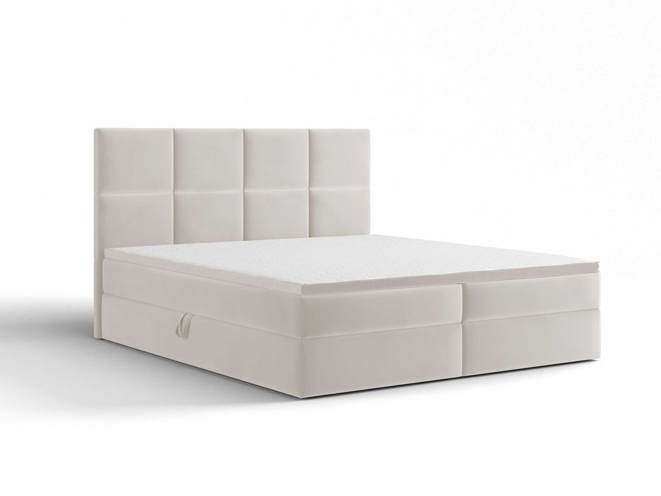 Łóżko kontynentalne  BARO 180x200 materac, nakładka , skrzynia PROMOCJ