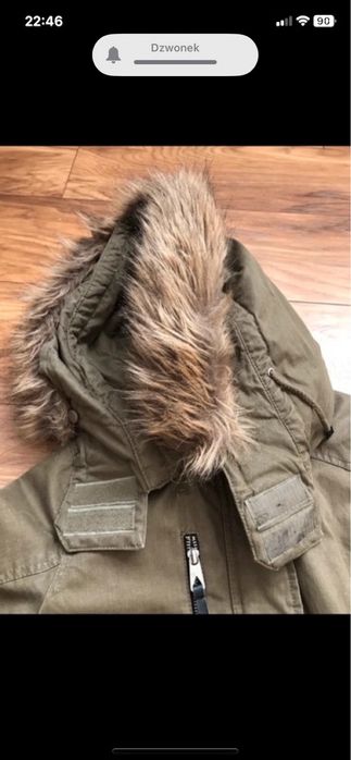 Kurtka parka Bershka S