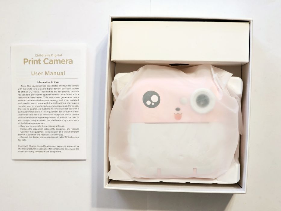 Фотопринтер термічний Q5 з RGB підсвіткою та Bluetooth