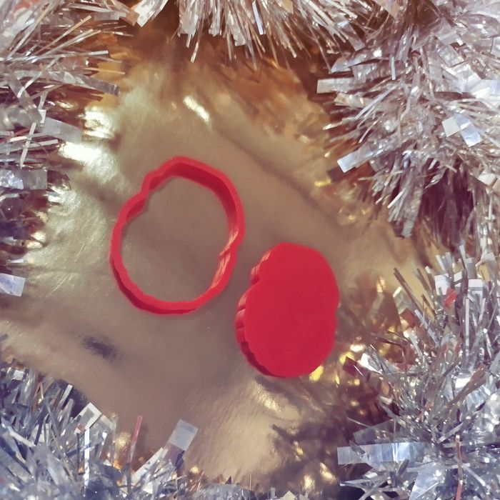 Cortador de bolacha/biscoito pai natal  - novo