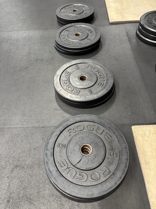 Discos  olimpicos usados ROGUE