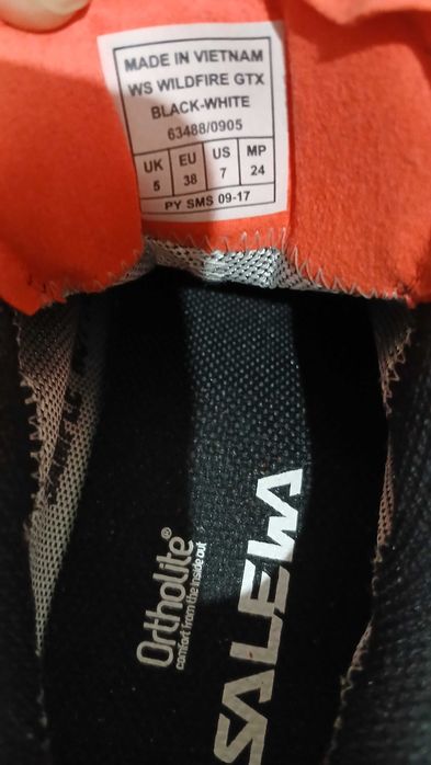 Трекінгові та похідні кросівки Salewa WS Wildfire GTX, 37р