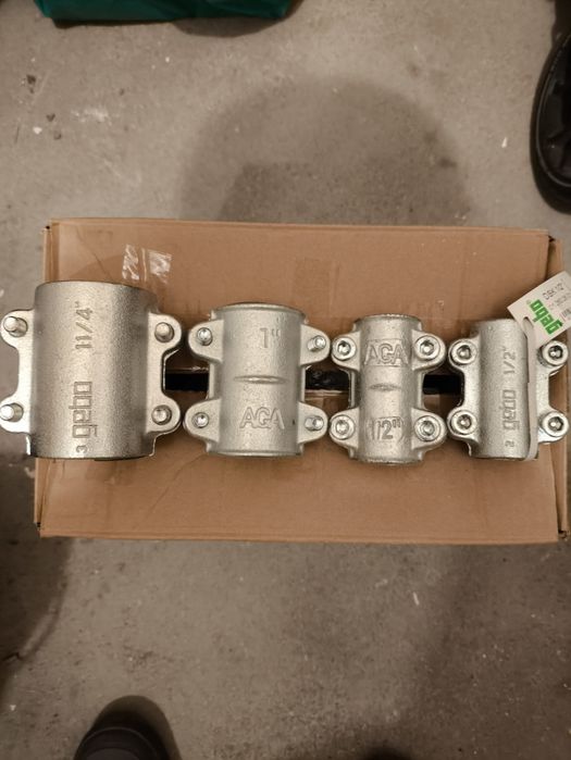 Obejmy naprawcze 1 1/4", 1", 1/2"2x