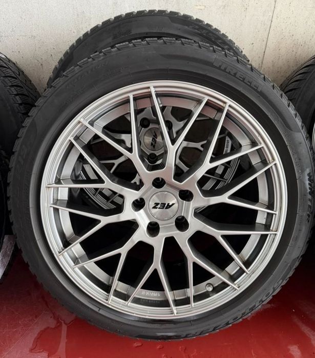 Felgi 19 AEZ Crest 5x112 ZIMA Audi Mercedes VW  Seat Skoda 245 45R19 Pirelli