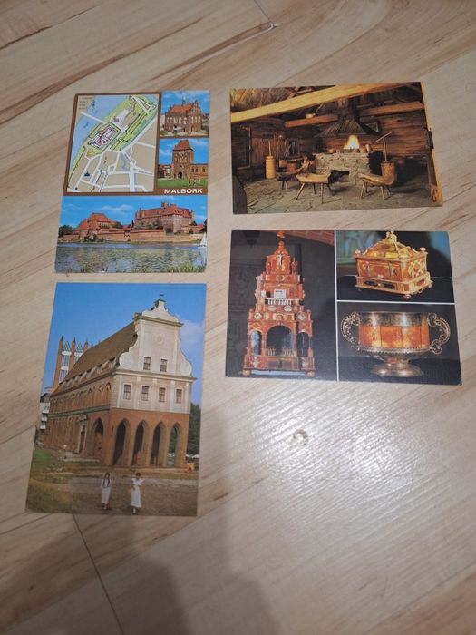 Duży zestaw pocztówek lata 90