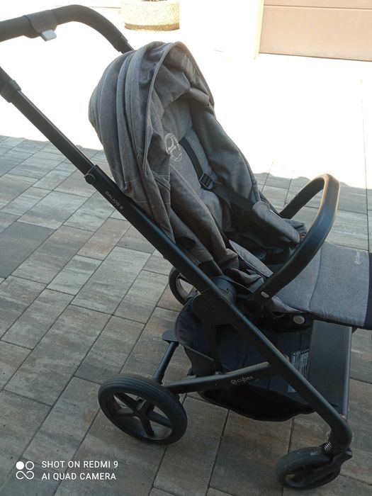 Wózek spacerowy Cybex balios s Manhattan Grey jak nowy+ gratis otulacz