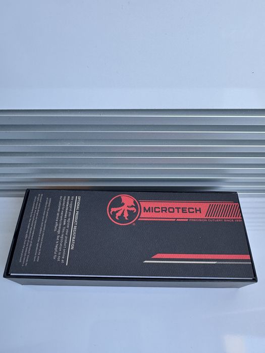 Navalha Microtech MSI Ram-Lok,titanio  Ice Blue Ano Frag, Stonewash 210-10FRMS6