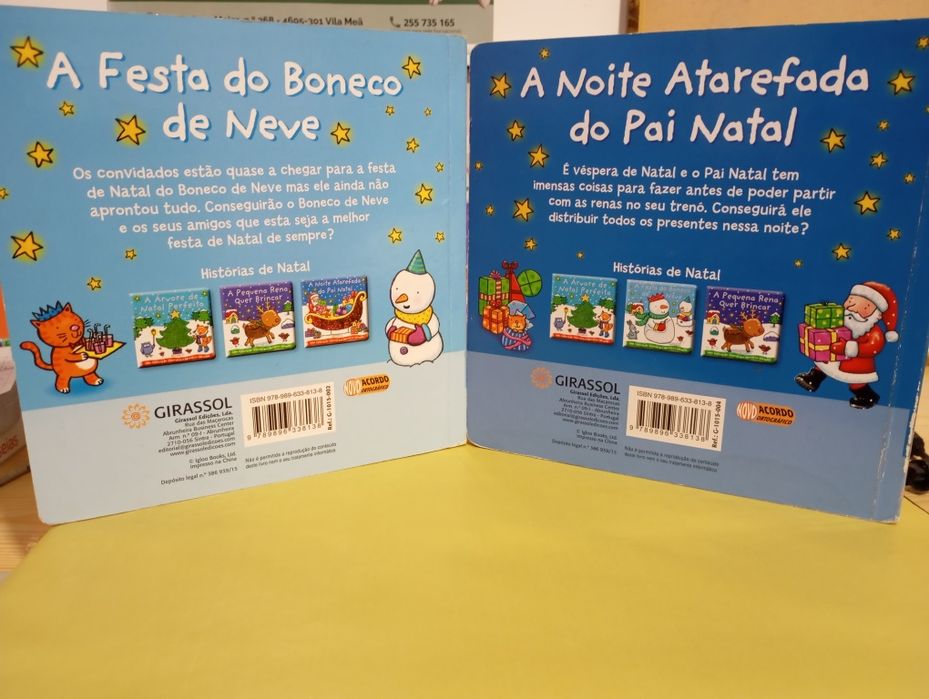 Livros infantis - todos 3