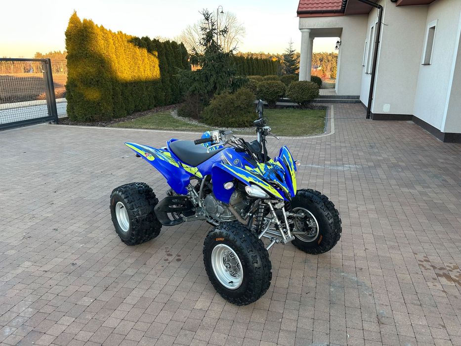Yamaha Raptor 250 Blue Racing Bez Homologacji Doinwestowany