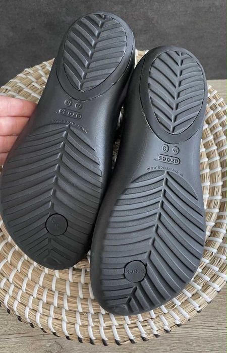 Crocs japonki serena flip black W8 38/39