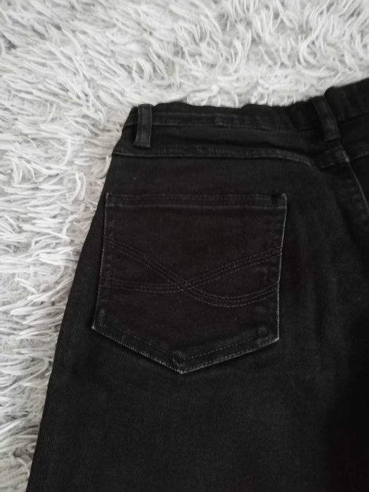 spodnie jeans czarne