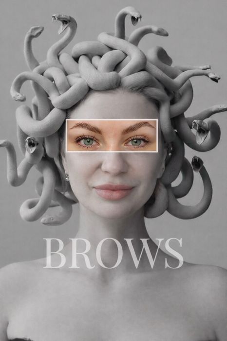 Моделі на брови / фарбування та оформлення