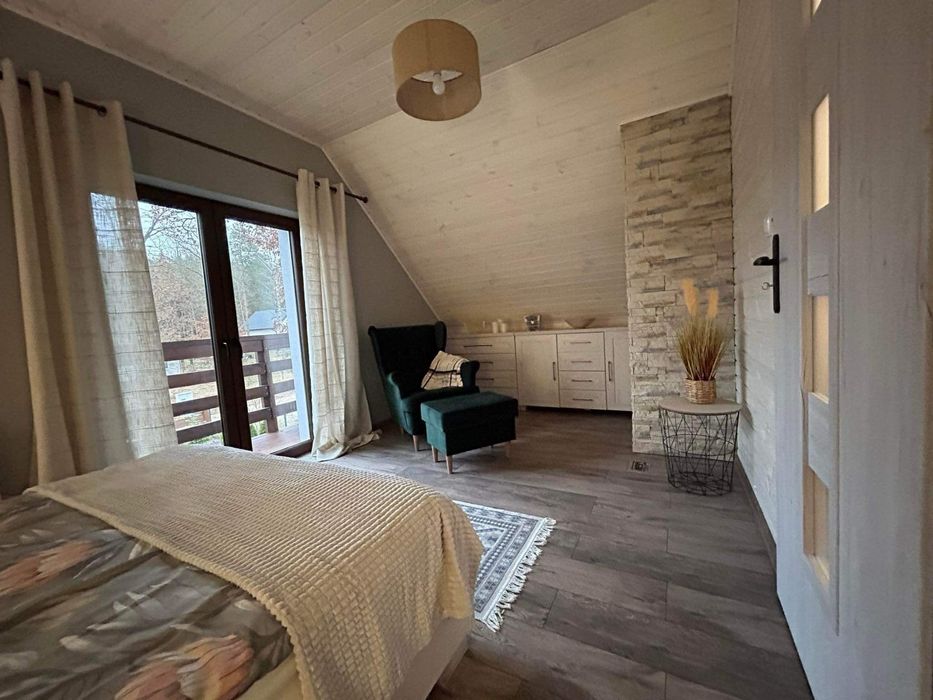 Willa Pod Dębami domek z BALIĄ nad zalewem Chańcza