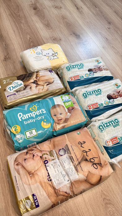 Памперсы 2 номер по 250