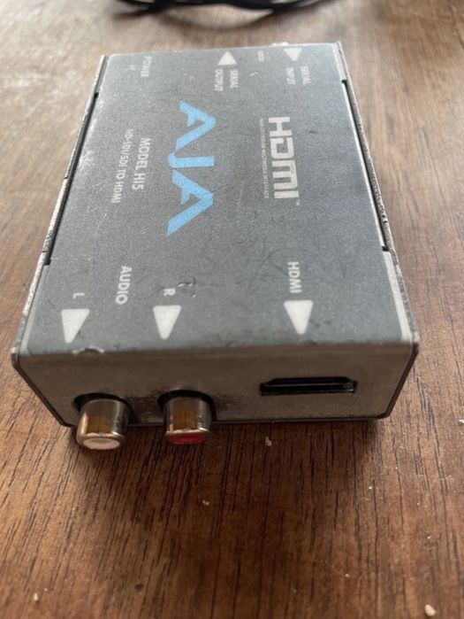 Aja Hi5 - Conversor Sdi para Hdmi