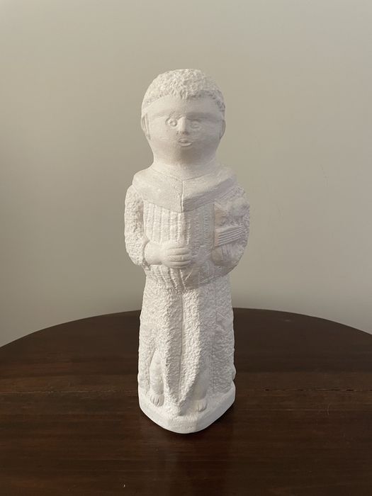 Escultura em mármore de São Francisco