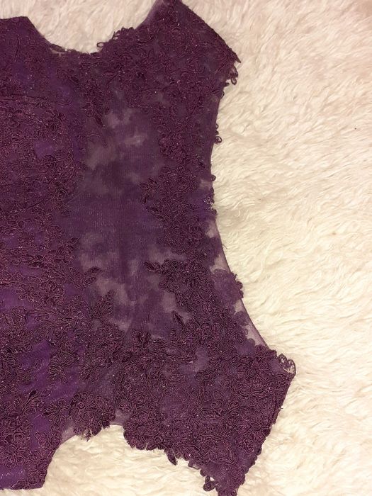 Vestido Violeta  de cerimónia